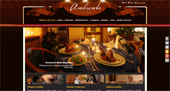 Desktop Screenshot of hotelambiente.cz